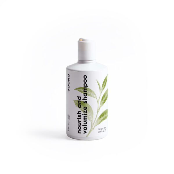 VOONO Nourish & Volumize Shampoo 290 ml – green tea and aloe